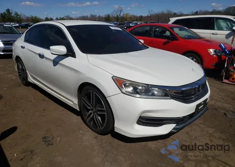 2016 Honda Accord Sport z USA, uszkodzony, nr VIN 1HGCR2F51GA181892
